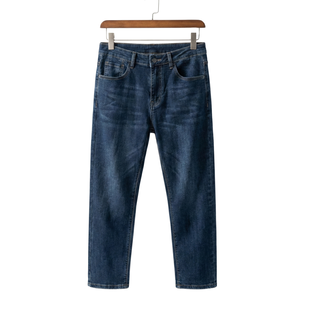 Men's Stretch Straight Denim Jeans