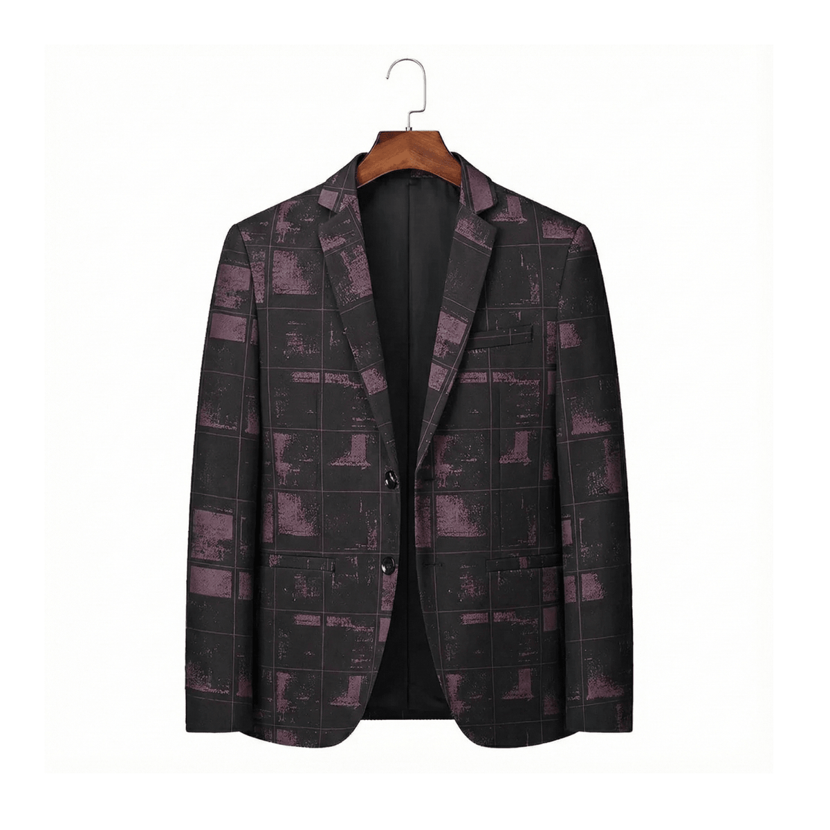 Men's Slim Fit Single-Breasted Blazer