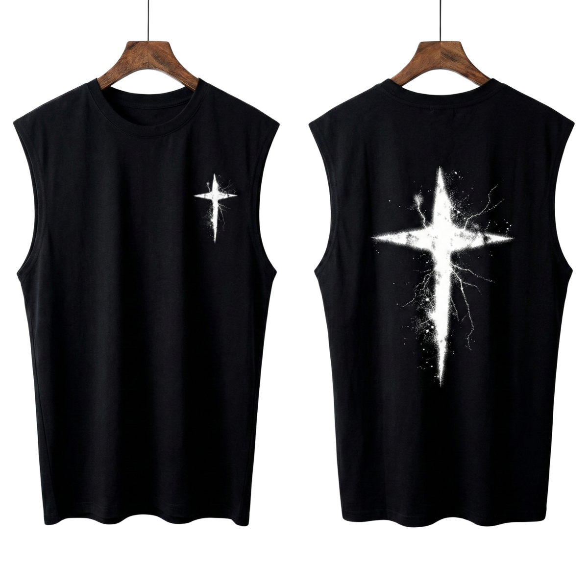 Men's Cotton Sleeveless Vest — Athletic Tank Top