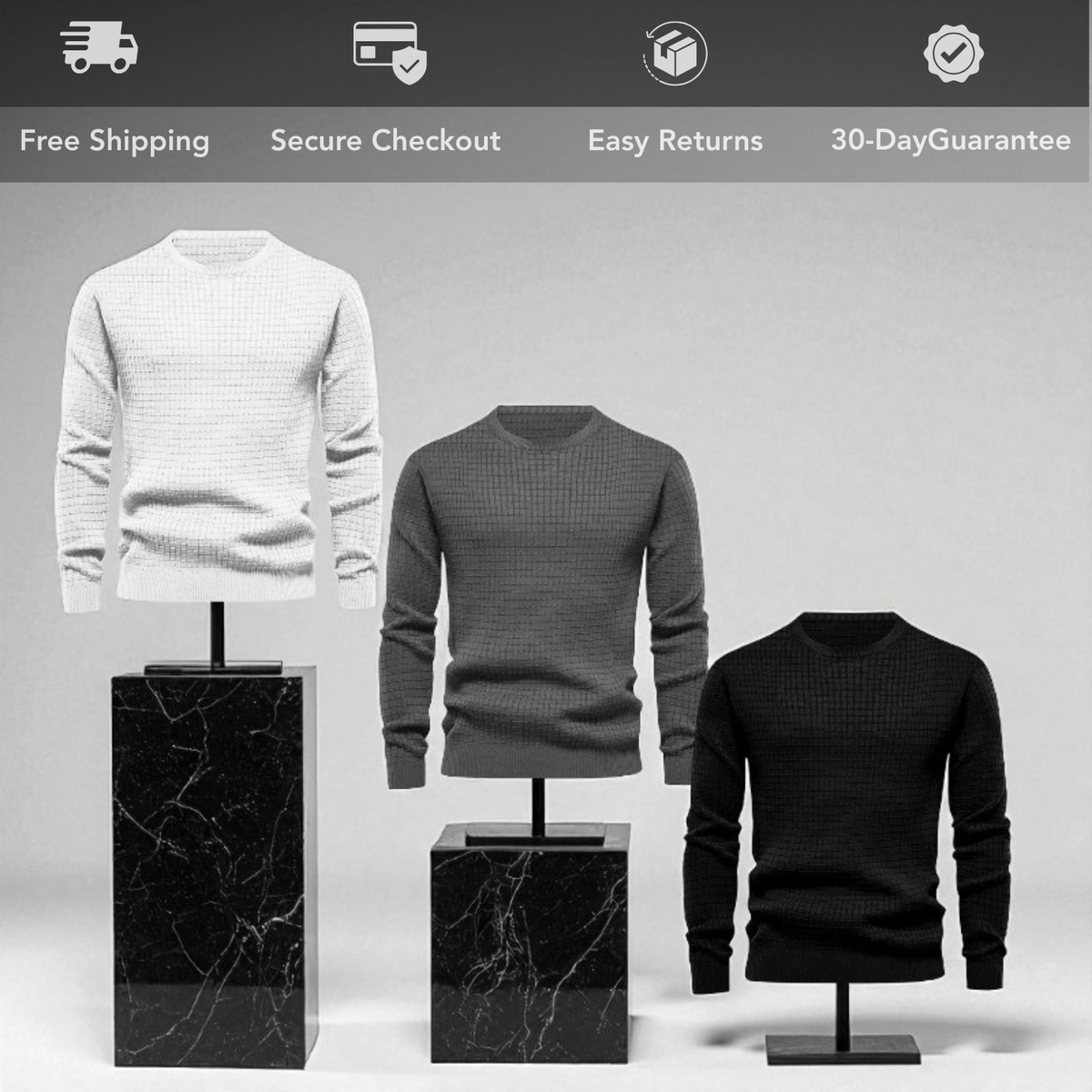 Men's Crew Neck Pullover