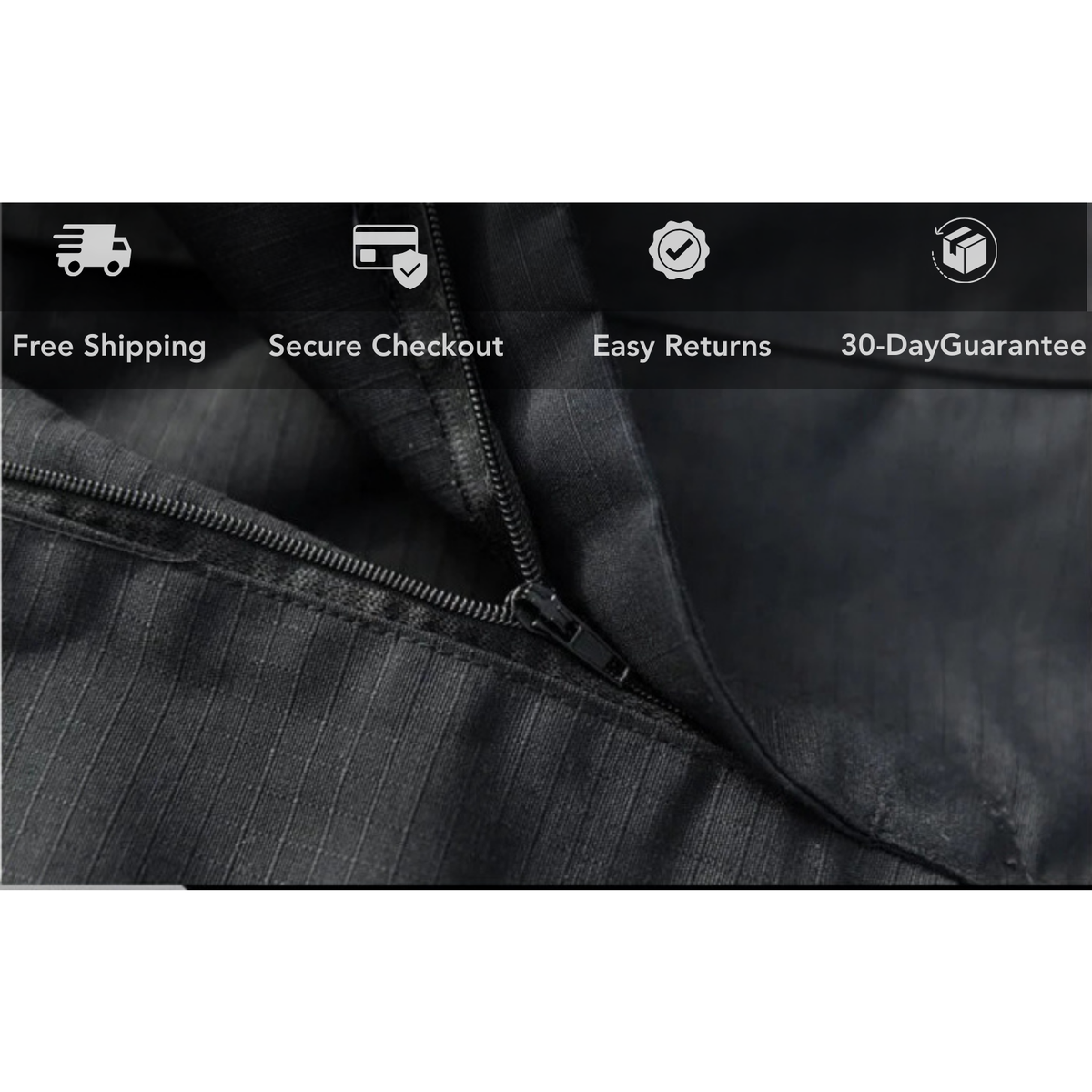 Men's Cargo Pants – Polyester, Multi-Pocket, Regular Fit