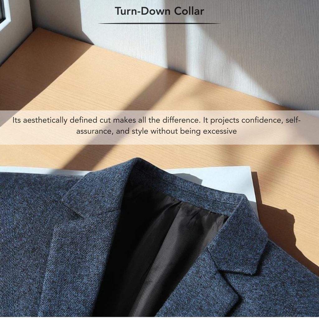Men's Solid Single-Breasted Blazer