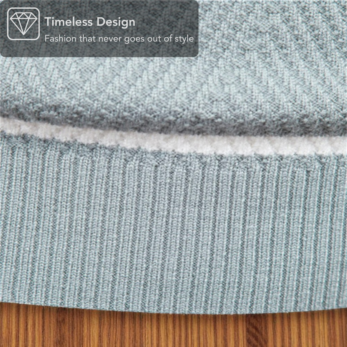 Men's Patchwork Pullover Sweater