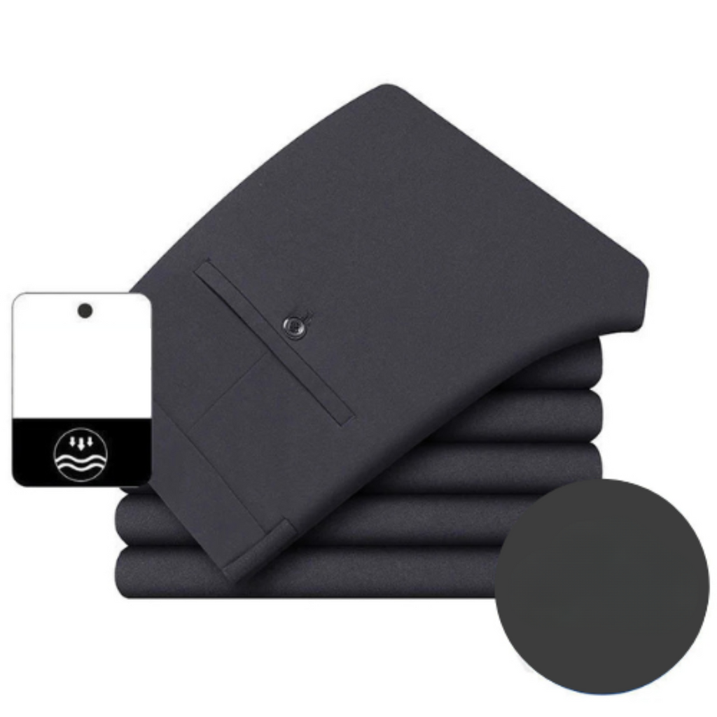 Men's Formal Stretch Fabric Trousers – Big & Tall Fit