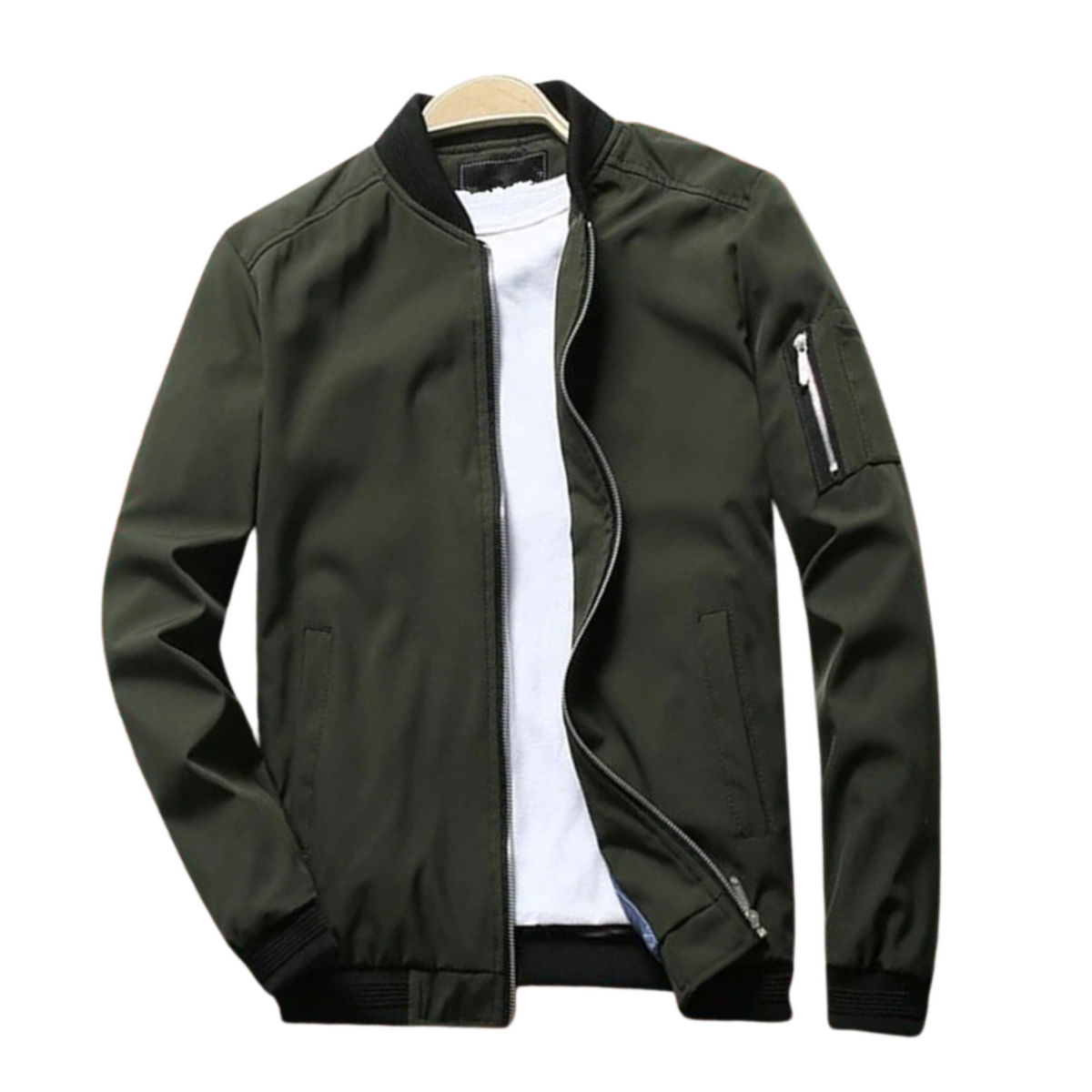Men's Slim Fit Bomber Jacket