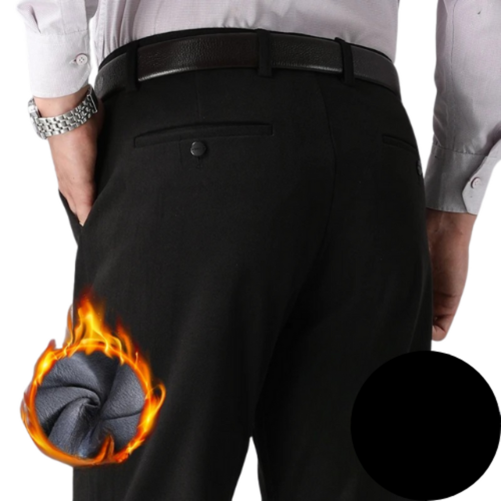 Warmtebroek van een wolmix voor heren