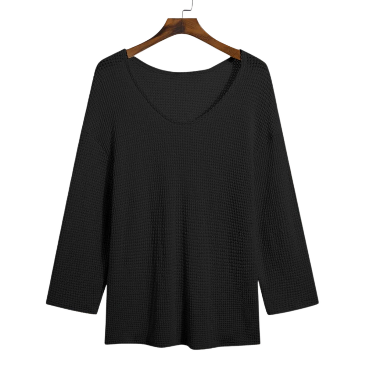 Men's Knitted V-Neck Pullover