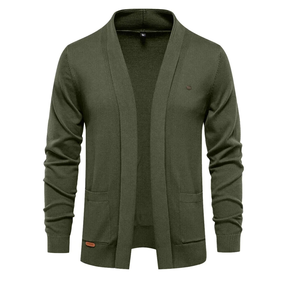 Men's Cotton Turtleneck Pullover Sweater