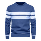 Patchwork-Pullover für Herren