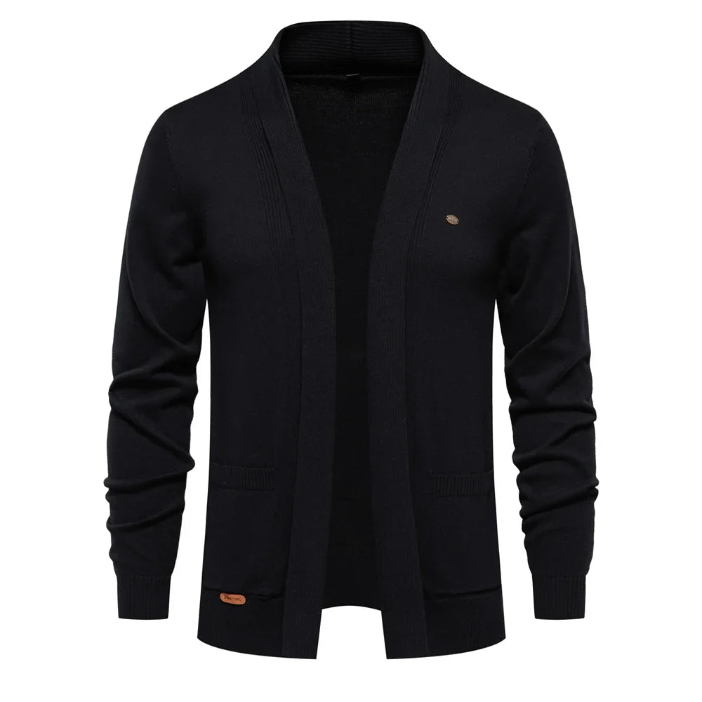 Men's Cotton Turtleneck Pullover Sweater