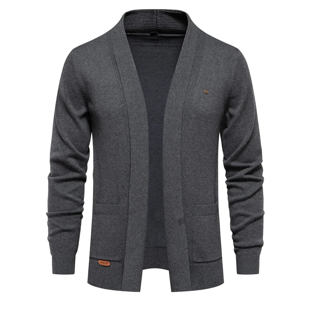 Men's Cotton Turtleneck Pullover Sweater