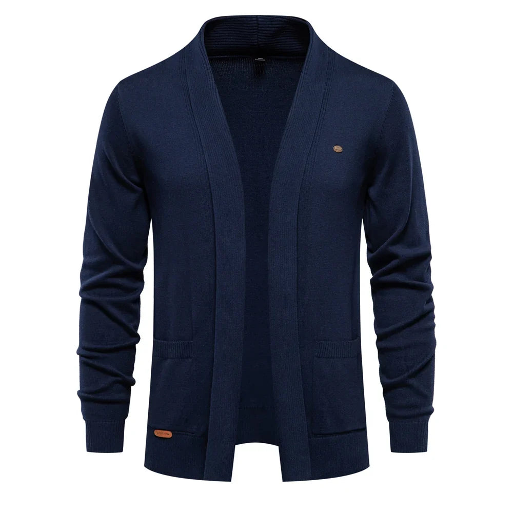 Men's Cotton Turtleneck Pullover Sweater