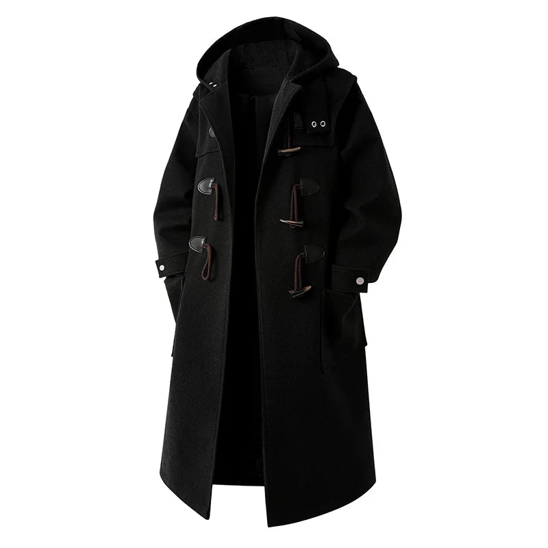 Men's Hooded Windbreaker Coat