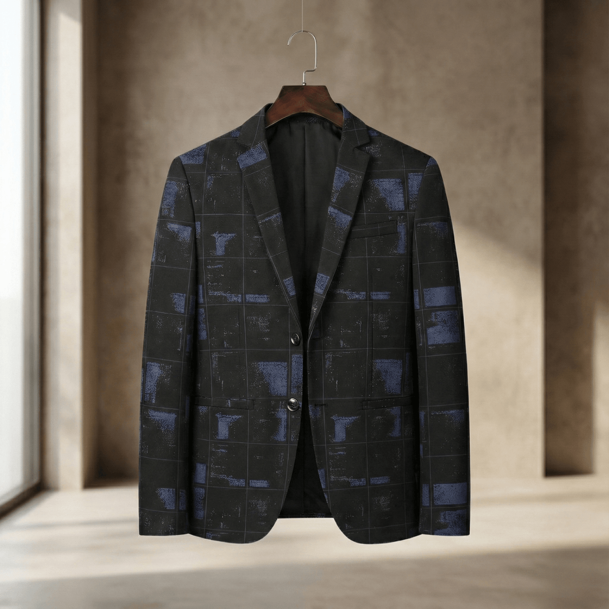 Men's Slim Fit Single-Breasted Blazer