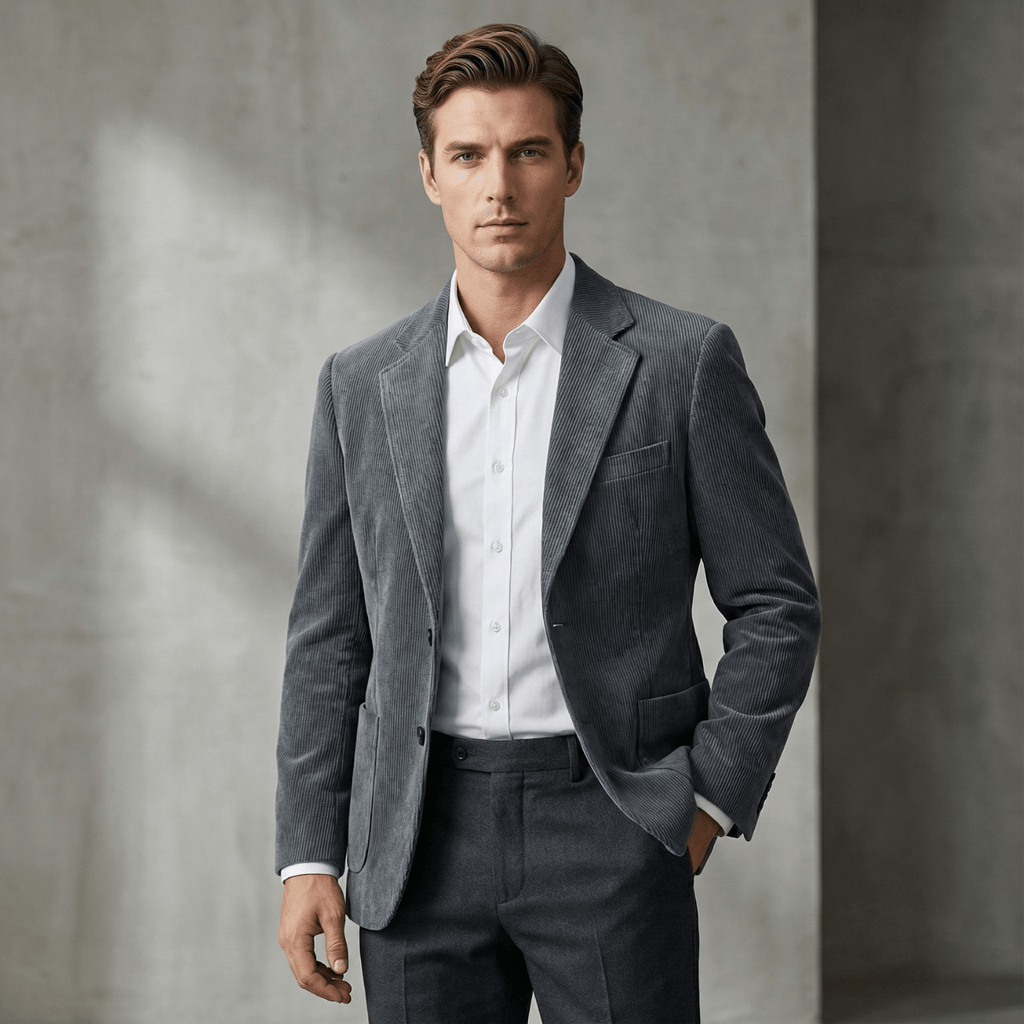 Corduroy Texture Blazer