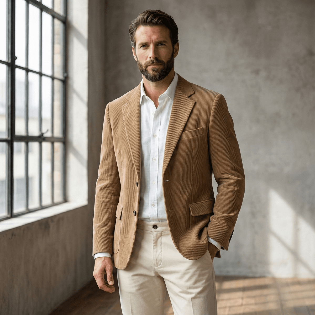 Corduroy Texture Blazer