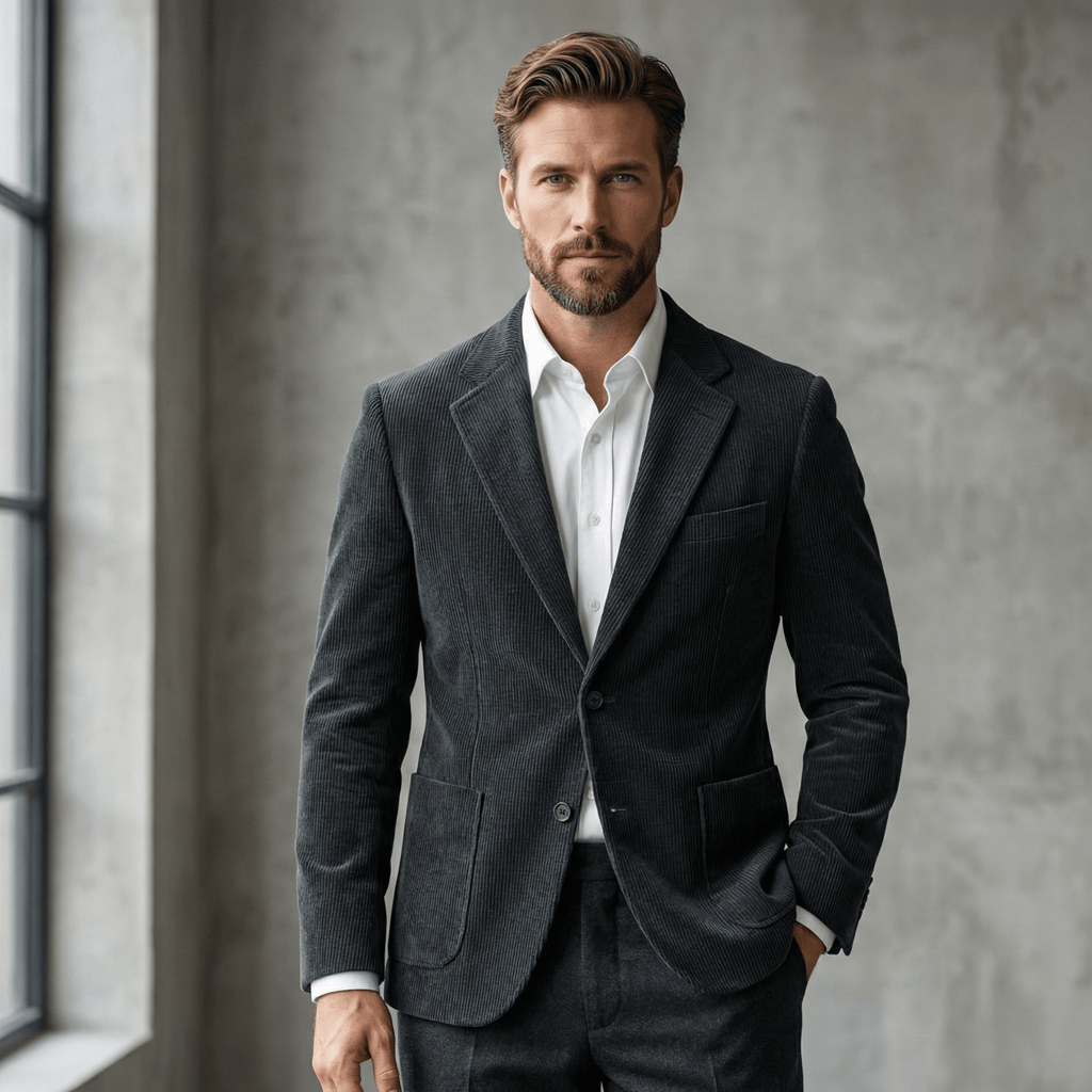 Corduroy Texture Blazer
