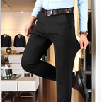 Men's Formal Stretch Fabric Trousers – Big & Tall Fit