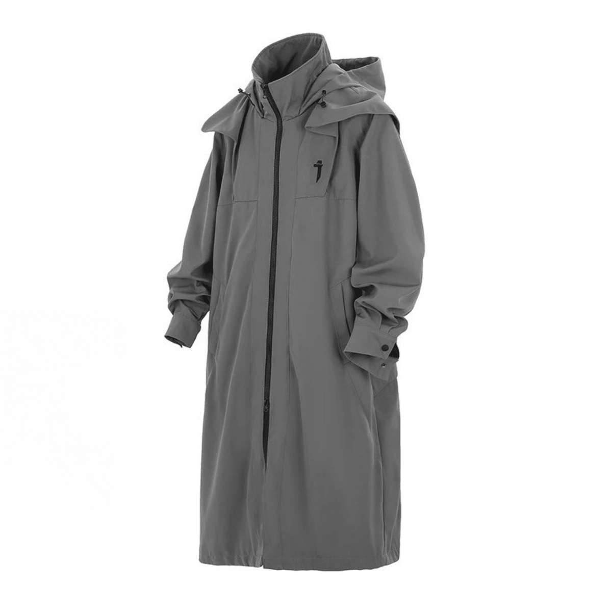 Men's Tactical Trench Coat – Long Windbreaker Jacket