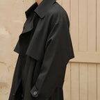 Men's Extended-Length Trench Coat