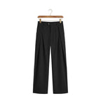 Men's Pleated High-Waisted Dress Pants