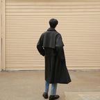 Men's Extended-Length Trench Coat